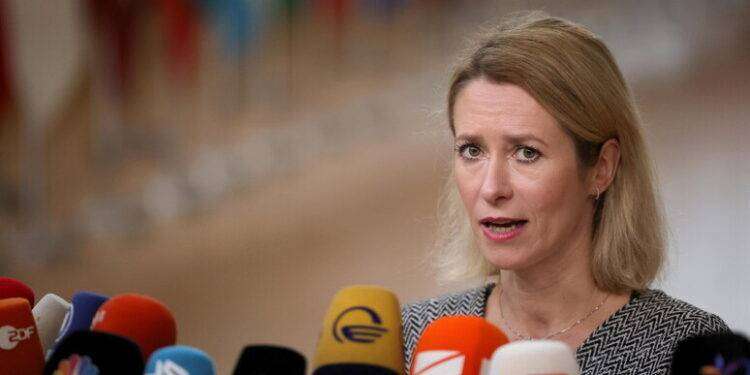 Premier estone Kallas nella lista dei ricercati di Mosca