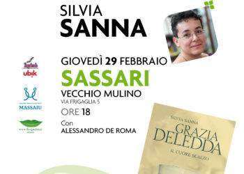 Éntula a Sassari: giovedì 29 febbraio, Silvia Sanna presenta “Grazia Deledda. Il cuore scalzo”