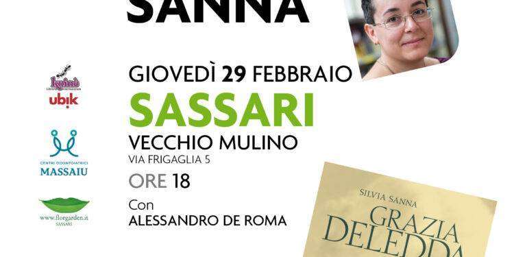 Éntula a Sassari: giovedì 29 febbraio, Silvia Sanna presenta “Grazia Deledda. Il cuore scalzo”
