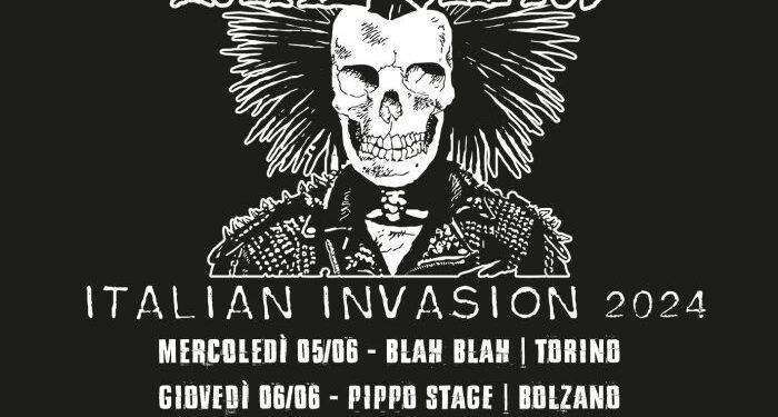 I Total Chaos annunciano cinque concerti in Italia: il 9 giugno a Quartucciu