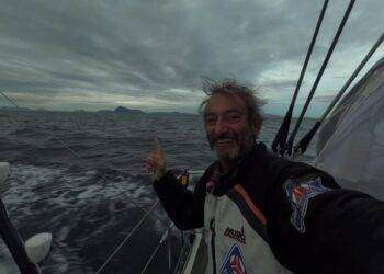 Vela: Andrea Mura doppia Capo Horn alla Global Solo Challenge