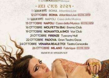 Angelina Mango, sold out nei concerti di Roma e Napoli. Annunciate due nuove date