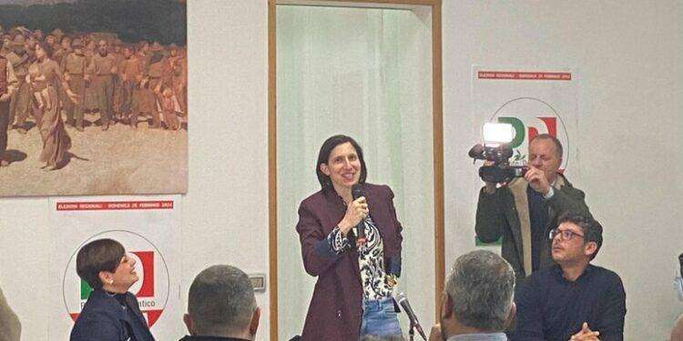 Schlein, dopo disastro Solinas dare un futuro alla Sardegna