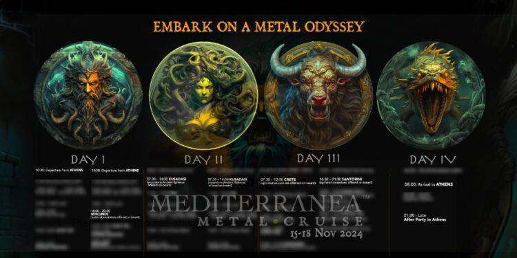 Mediterranea Metal Cruise: torna la crociera metal