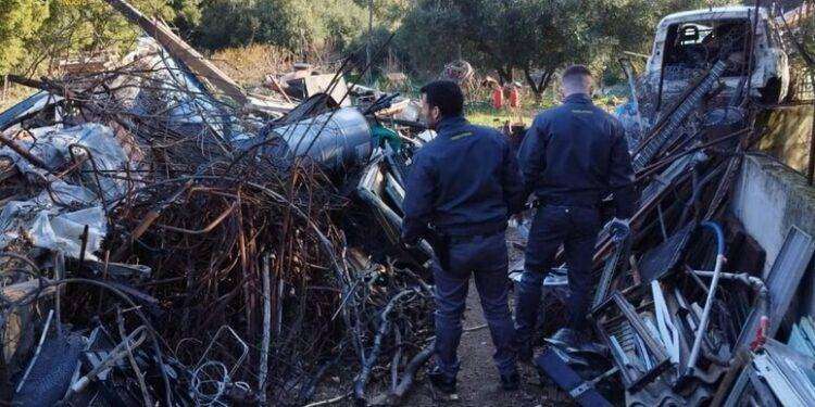 Maxi discarica abusiva sequestrata in Ogliastra