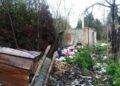 Discarica abusiva e roghi vicino basilica Bonaria a Cagliari