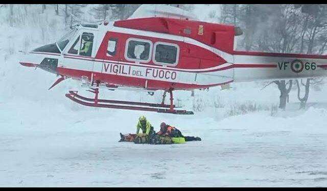 Frosinone, salvata un’escursionista scivolata dalla cima del Monte Tarino