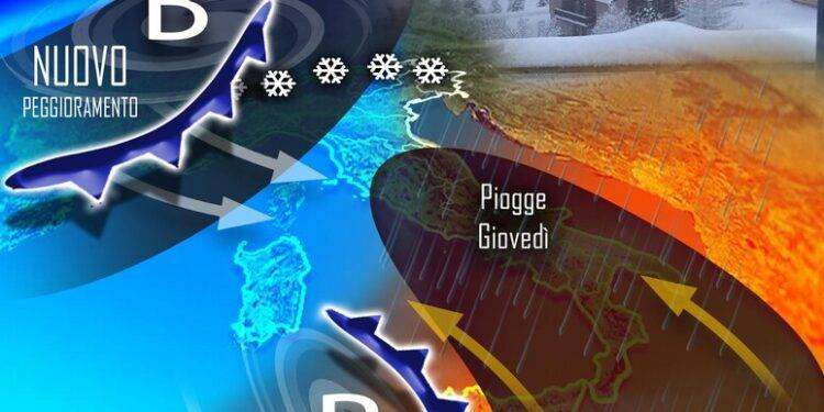 L’Italia nella morsa del maltempo almeno fino al weekend