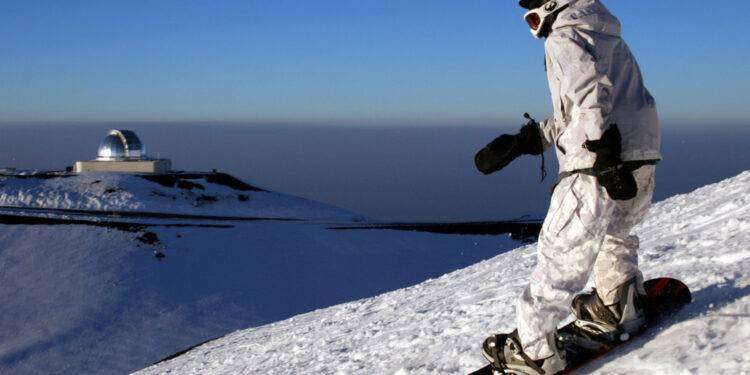 Che bello andare a sciare alle Hawaii