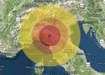 Terremoto di magnitudo 4.1. Scossa a Parma, si è sentita fino a Milano
