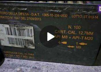 Russi pubblicano video liberazione di Avdeevka, nelle immagini migliaia di munizioni italiane