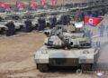 La Corea del Nord ha svelato un nuovo carro armato durante le esercitazioni di addestramento