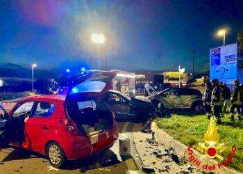 Grave incidente a Olbia: tre auto coinvolte, due feriti
