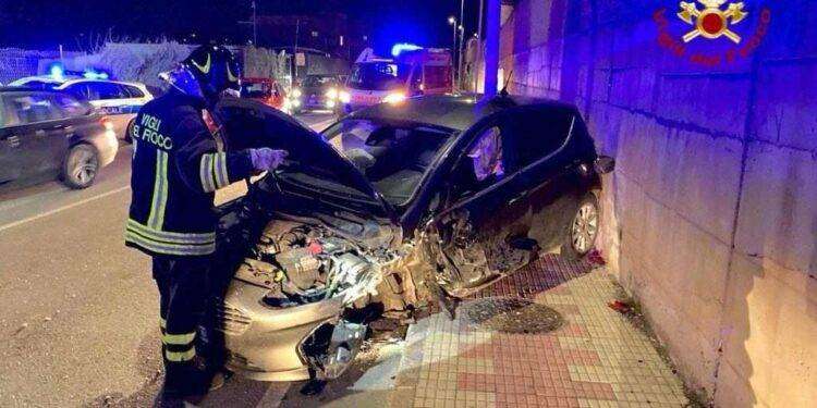 Gravissimo incidente a Cagliari, 4 feriti