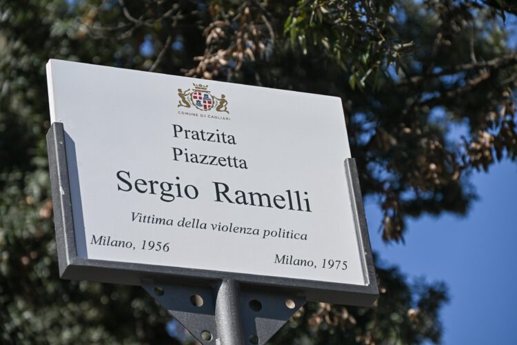 A Cagliari inaugurata la nuova Piazzetta Sergio Ramelli