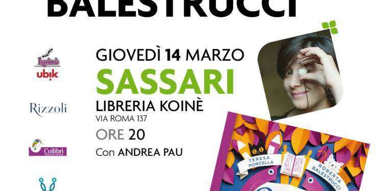 Giovedì 14 marzo, Roberta Balestrucci presenta a Sassari il suo nuovo libro “Parenti serpenti”