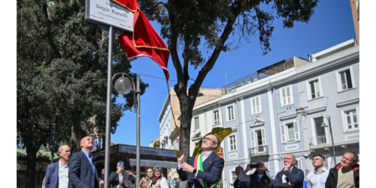 A Cagliari inaugurata la nuova Piazzetta Sergio Ramelli
