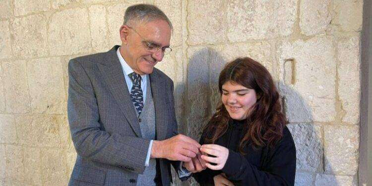 Gaia ricevuta da sindaco Quartu dopo vittoria Sanremo junior