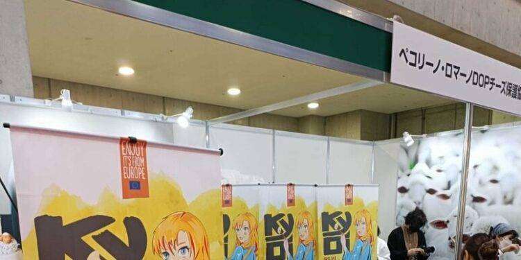 Il Pecorino romano Dop si fa spazio anche in Giappone