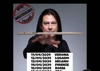 Arrivano in Italia le masterclass del leggendario drummer Mike Mangini