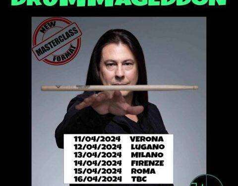 Arrivano in Italia le masterclass del leggendario drummer Mike Mangini