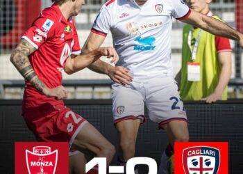 Calcio, il Cagliari perde con il Monza. Ranieri: “Abbiamo messo tutto in campo”