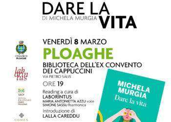 Venerdì 8 marzo, a Ploaghe, un reading tratto dal libro postumo di Michela Murgia “Dare la vita”