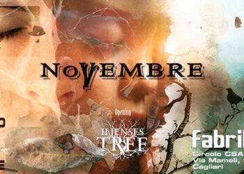 I Novembre in concerto a Cagliari, appuntamento il 6 aprile al Fabrik