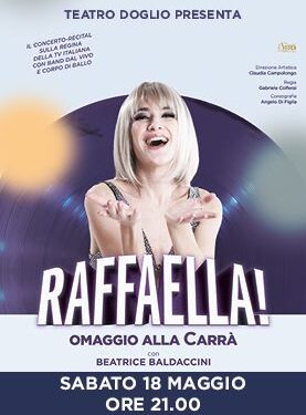 Raffaella! Omaggio alla Carrà: il 18 maggio appuntamento a Cagliari
