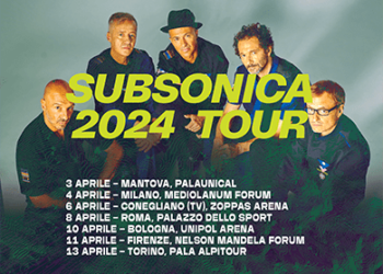 Tutto pronto per il tour dei Subsonica: il 3 aprile la prima data