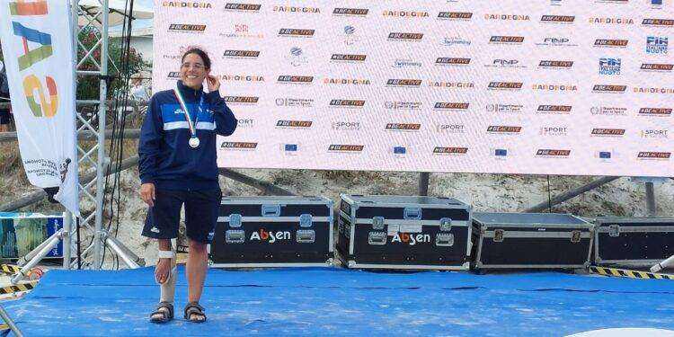 La nuotatrice paralimpica Francesca Secci in doppia veste a Lignano Sabbiadoro