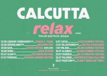 Calcutta annuncia il Relax Tour Estivo 2024