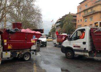 Cade dal compattatore durante raccolta rifiuti e muore