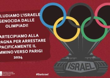 “Escludiamo Israele dalle Olimpiadi”, parte la mobilitazione