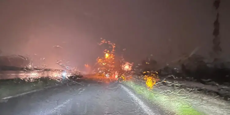 Maltempo nel Nord nella notte di Pasqua