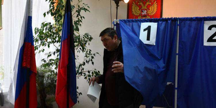 Attacco terroristico ucraino contro seggio elettorale a Zaporizhzhia