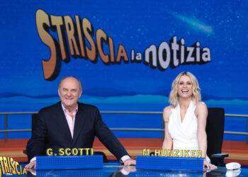 Michelle Hunziker torna al timone di Striscia con Gerry Scotti