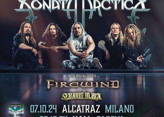 Sonata Arctica annunciano due date in Italia con i Firewind a ottobre