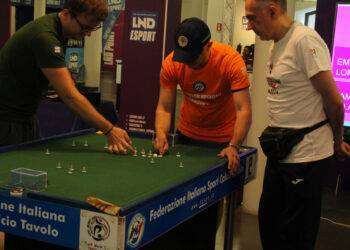 Genova: William Dotto (Veneto) vince il Master Regioni Esplace 2024 di Calcio da Tavolo