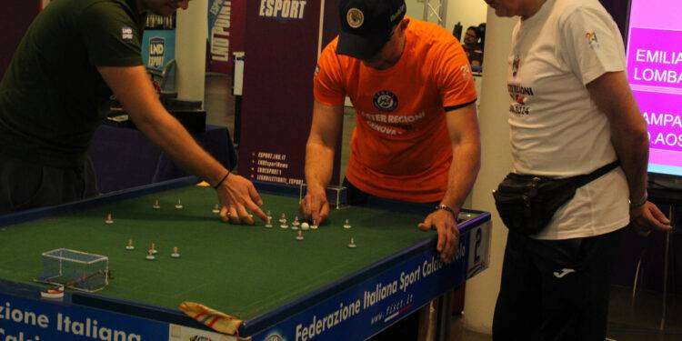 Genova: William Dotto (Veneto) vince il Master Regioni Esplace 2024 di Calcio da Tavolo