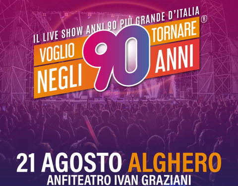 Alguer Summer Festival: tornano gli Anni 90