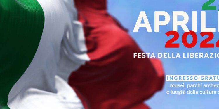 Il 25 aprile aperti gratis i musei e parchi archeologici statali