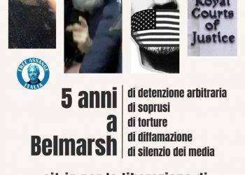 Roma, sit-in per la liberazione di Julian Assange