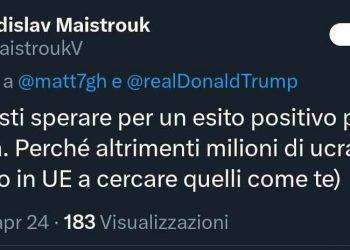 Giornalista ucraino: se perde l’Ucraina, in milioni a “cercare quelli come te”.