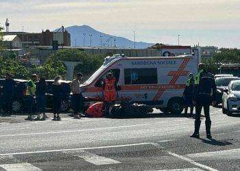 Brutto incidente a Mulinu Becciu, sul posto ambulanze e forze dell’ordine