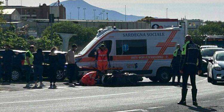 Brutto incidente a Mulinu Becciu, sul posto ambulanze e forze dell’ordine