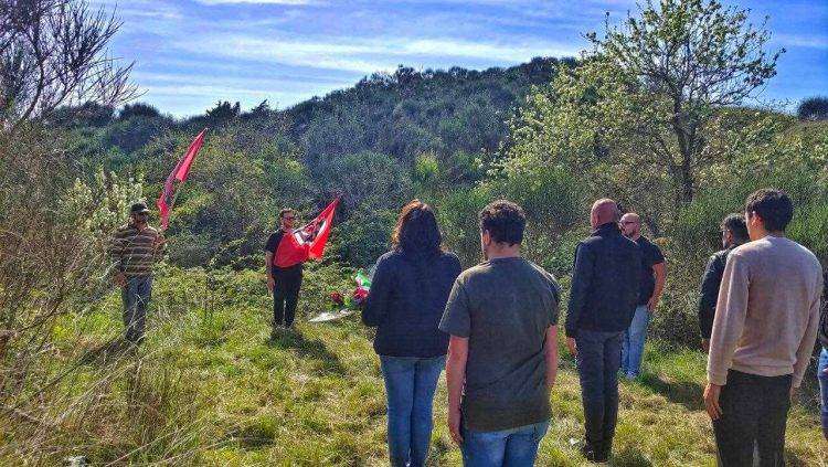 Siena, Casa Pound ricorda 5 militi della RSI infoibati in Val D’Orcia