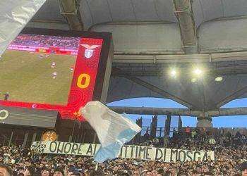 Gli ultras laziali solidali con i russi dopo l’attentato