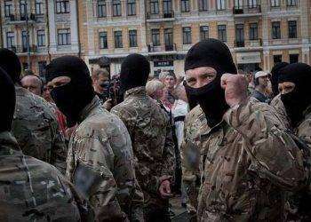 Ucraina, concentrazione di militanti di Azov a Kharkov