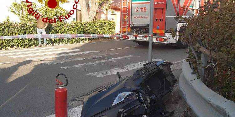 Tragedia a Dorgali, scontro tra una moto e un’auto: morto un 19 enne